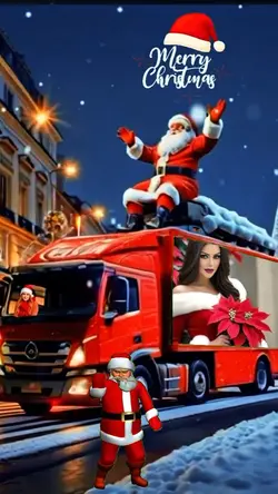 Christmas truck