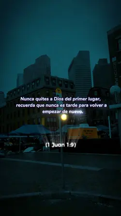 Nunca es tarde. 