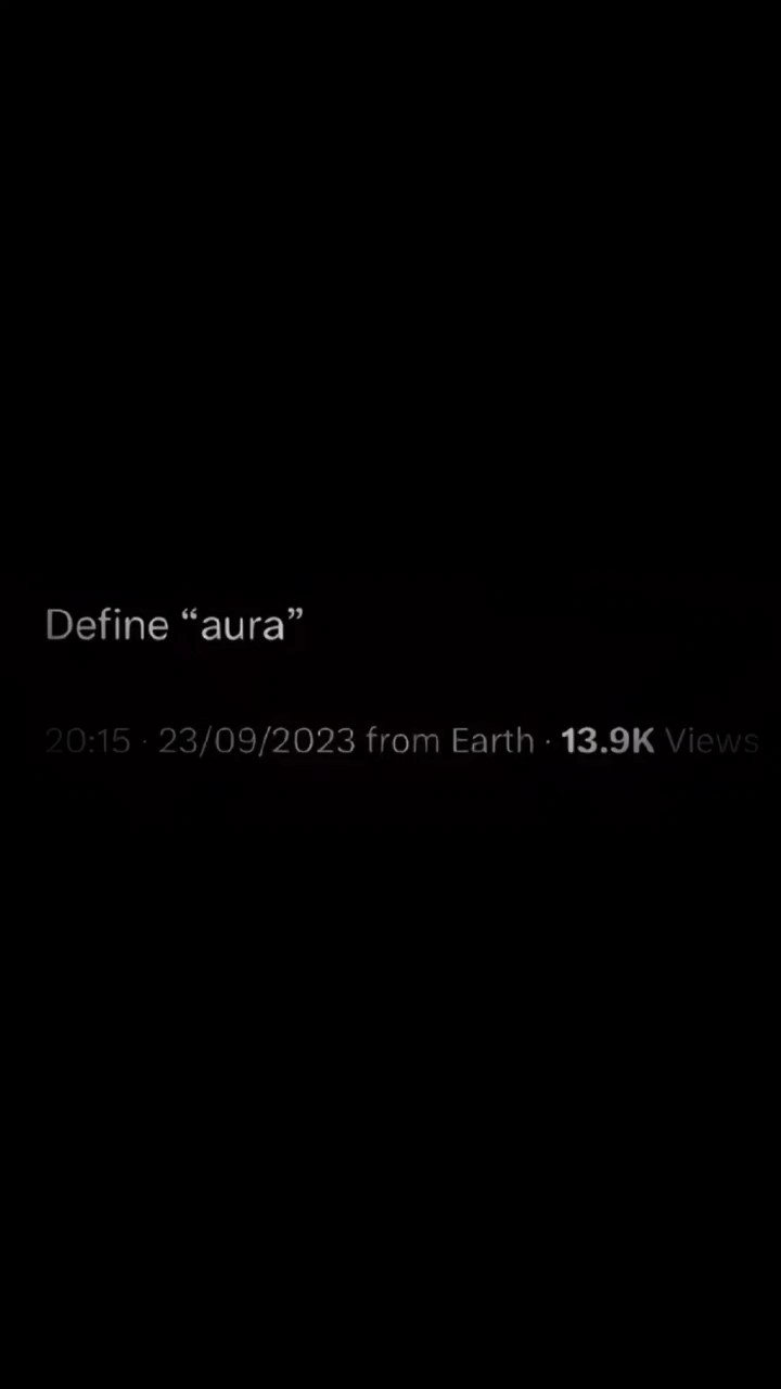 Define 'Aura'