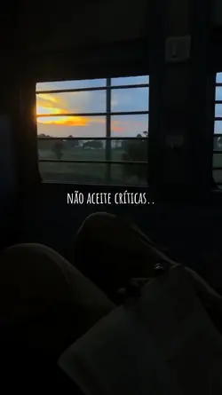 não aceite críticas.