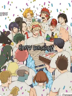 Happy B-day Bakugo