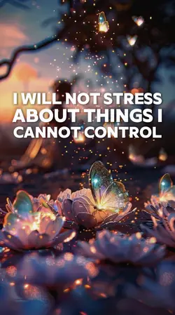 I will not stress