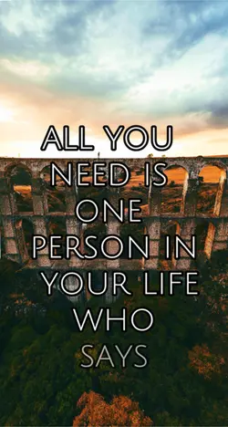 Be there for you