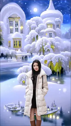 Snow scene
