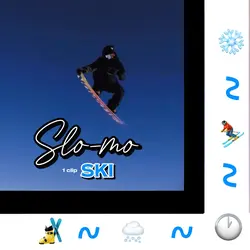 Slow Motion Ski