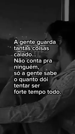 tristeza....
