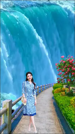 Waterfall view