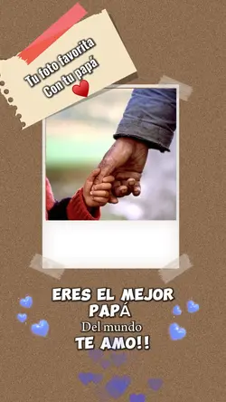 Feliz día del padre 