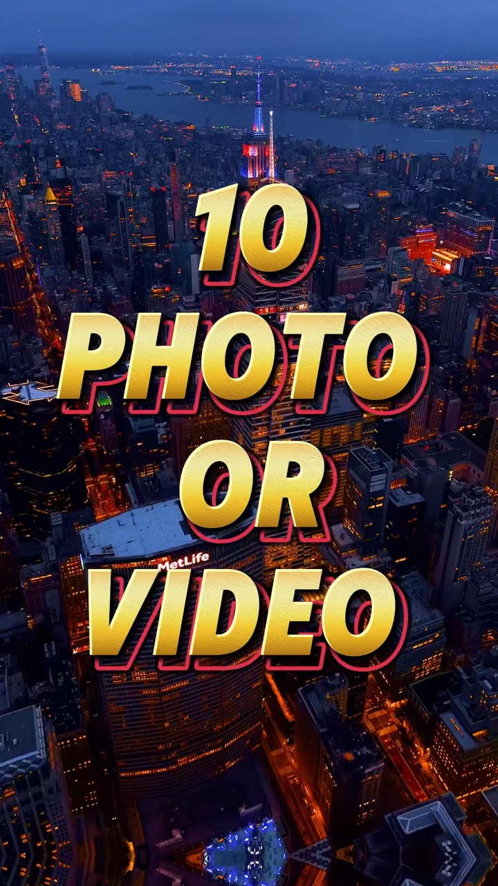 10 video or photo 