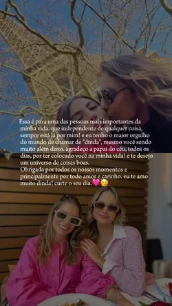 Parabéns madrinha