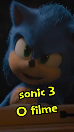 Sonic 3 o filme 
