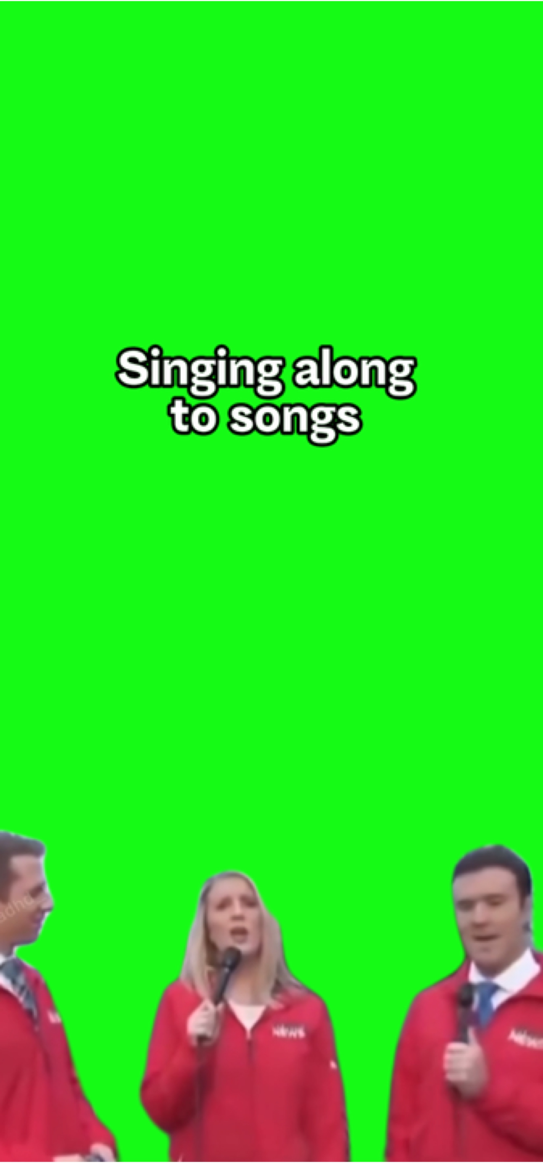 Singen mit Freunden