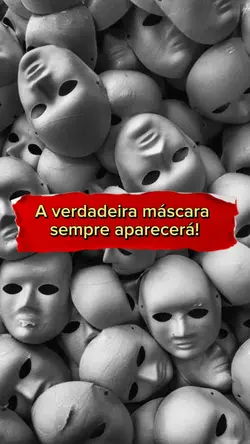 As máscaras caem.