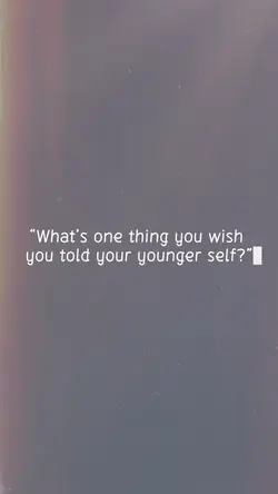 You