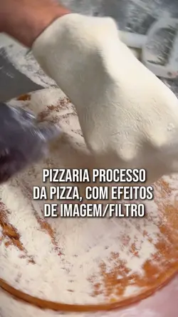 Produção pizza 