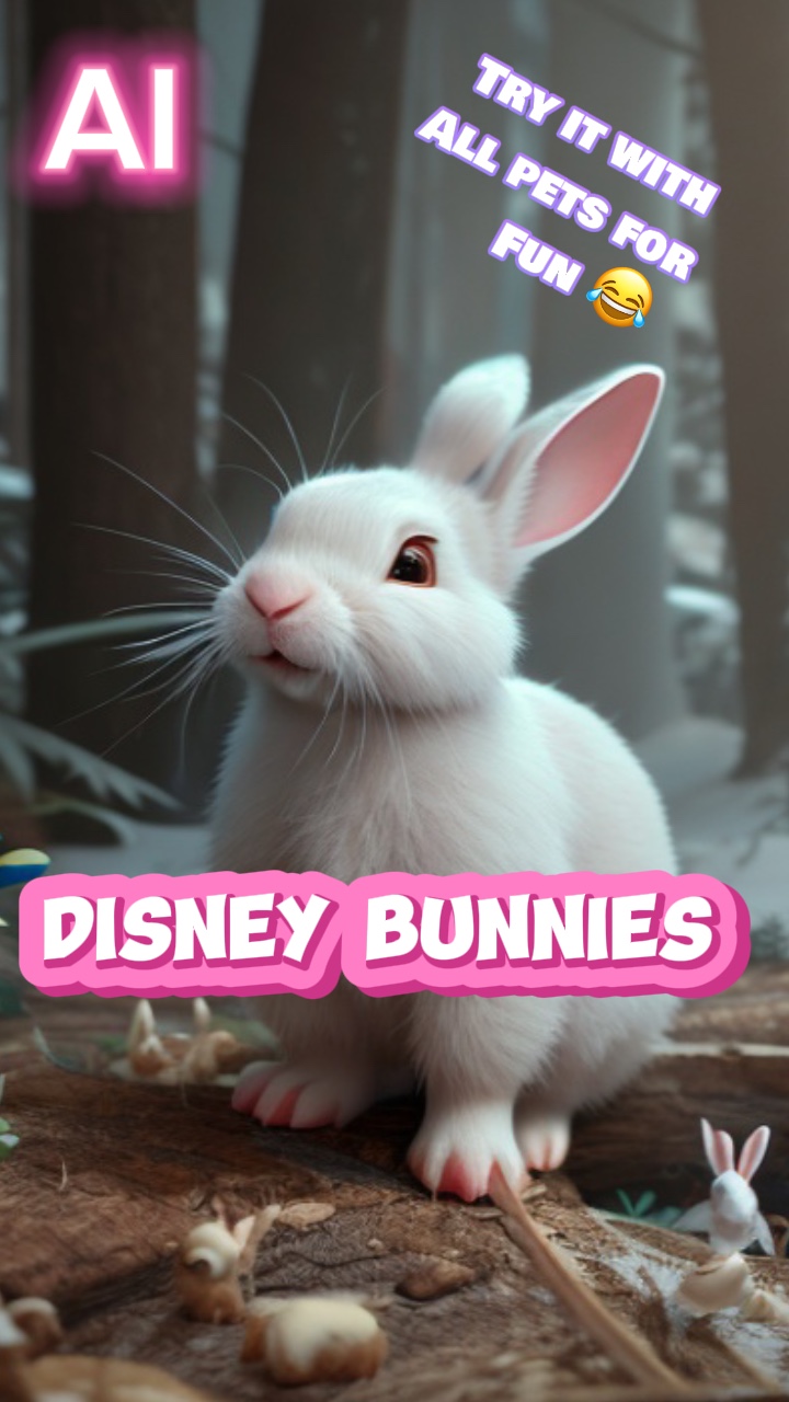AI Disney Bunny