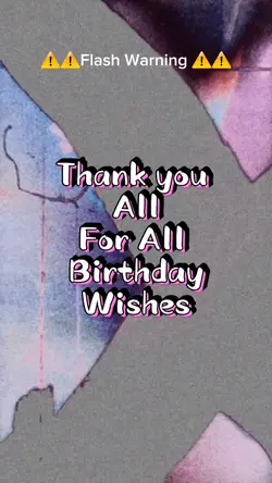 A thank you Template