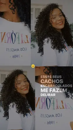 Esses seus CACHOS…🌼