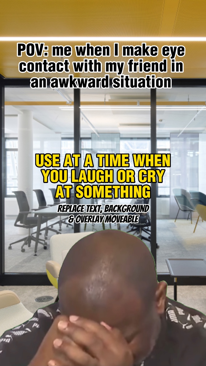 guy laughing/crying