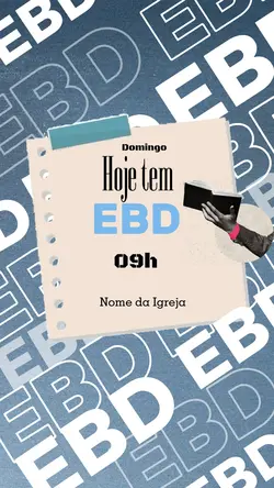 Convite pra EBD