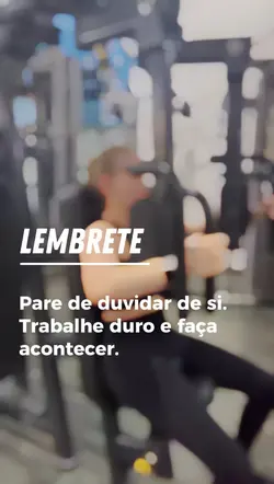 Treino de hoje