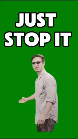 Just stop it
