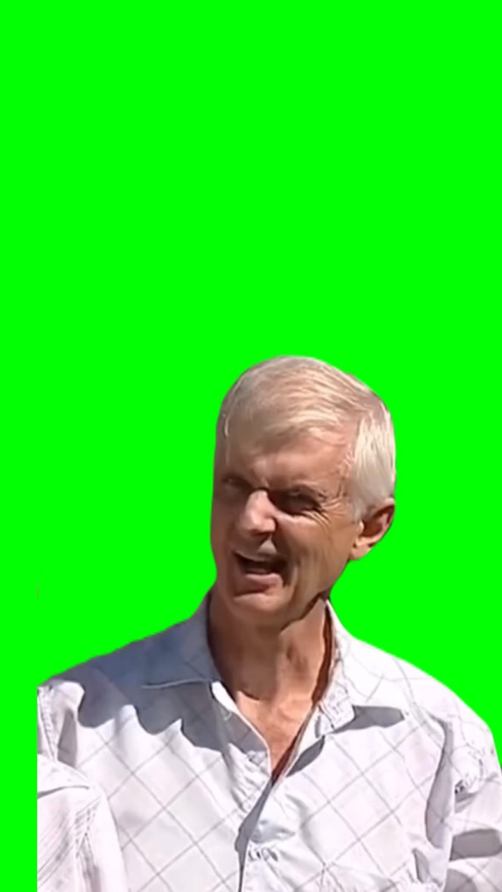 Barking man