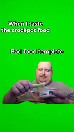 Bad food template