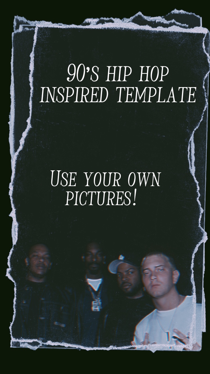 Foto retro rap 90-an 🎞️