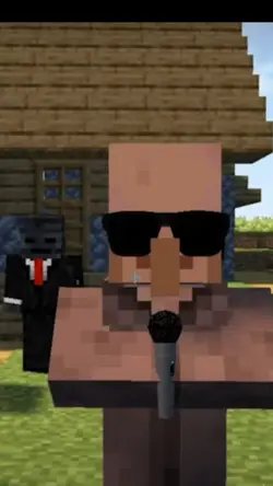 Villager singing AMF