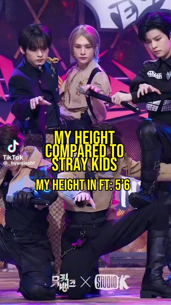My height vs skz