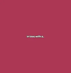 in love with a