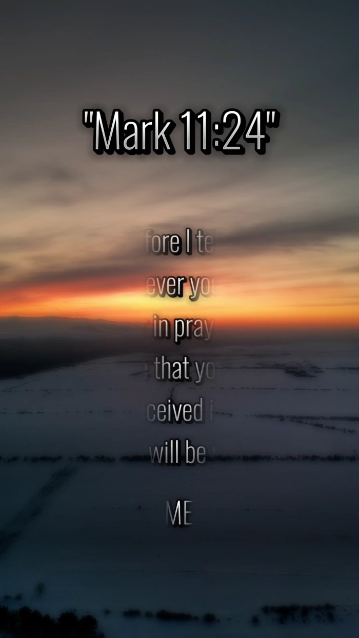 "Marcos 11: 24