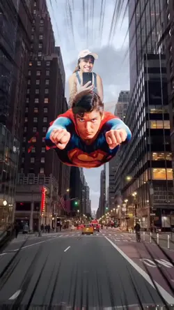 VÔO com supermen