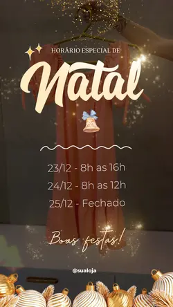 Horário Natal 🎄 