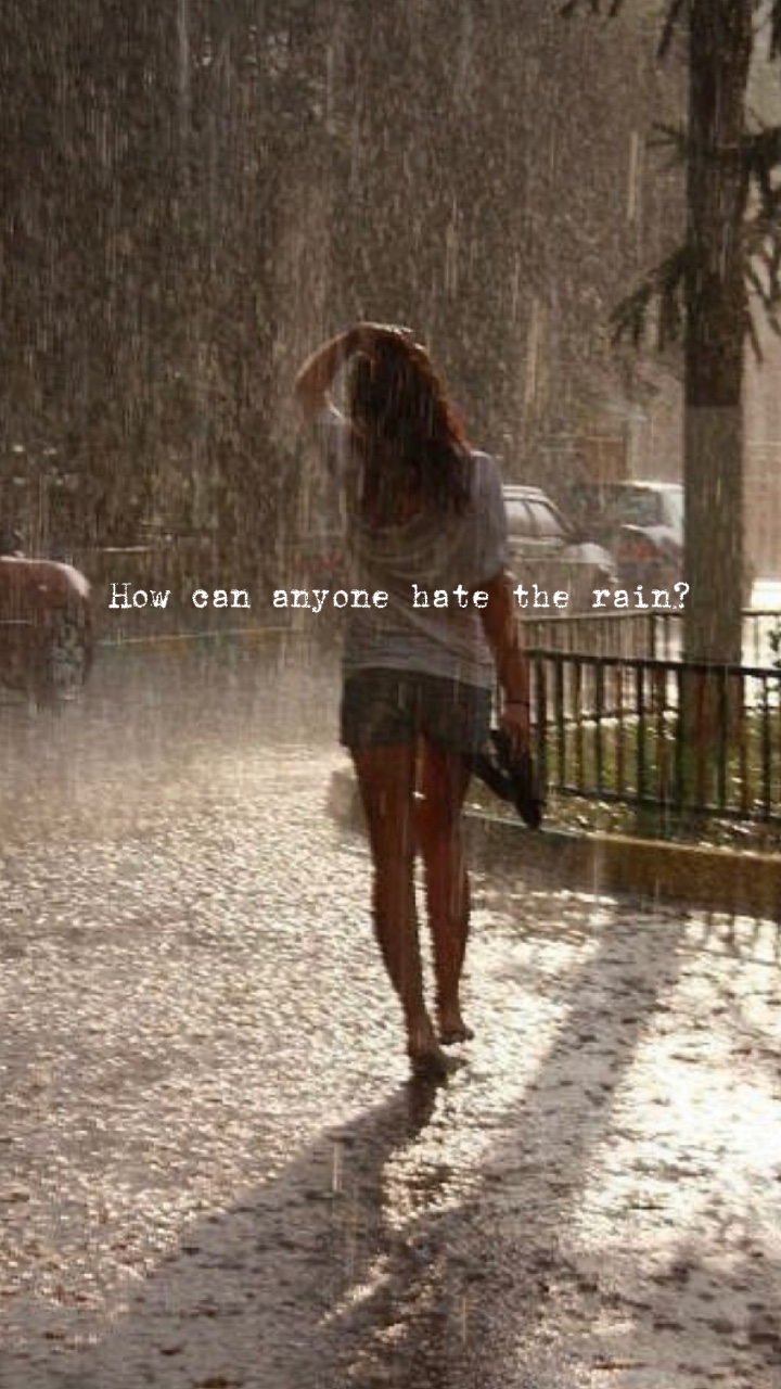 Amo la lluvia ☔️ 