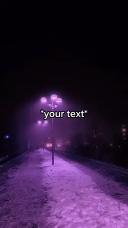 Purple scene