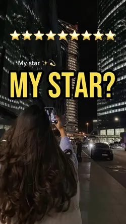 My star? ✨💫