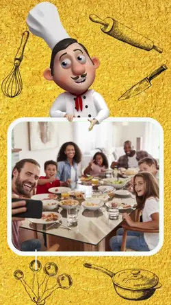 Almoço em família 