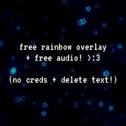 free rainbow 🩷🦈