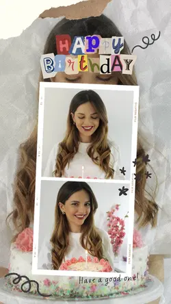 birthday collage 💕