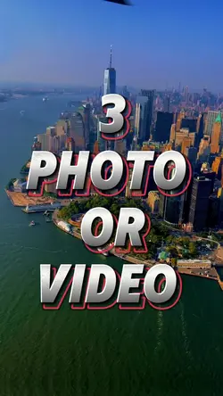 3 photo or video