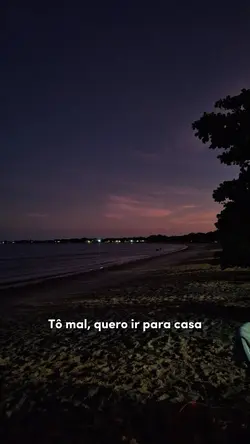 Quero ir pra casa…