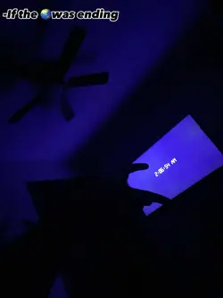 The world 🌎 was end💕