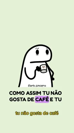 gosto de café 