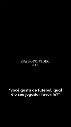 qual o seu jogador?