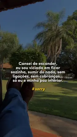 Cansei, sorry