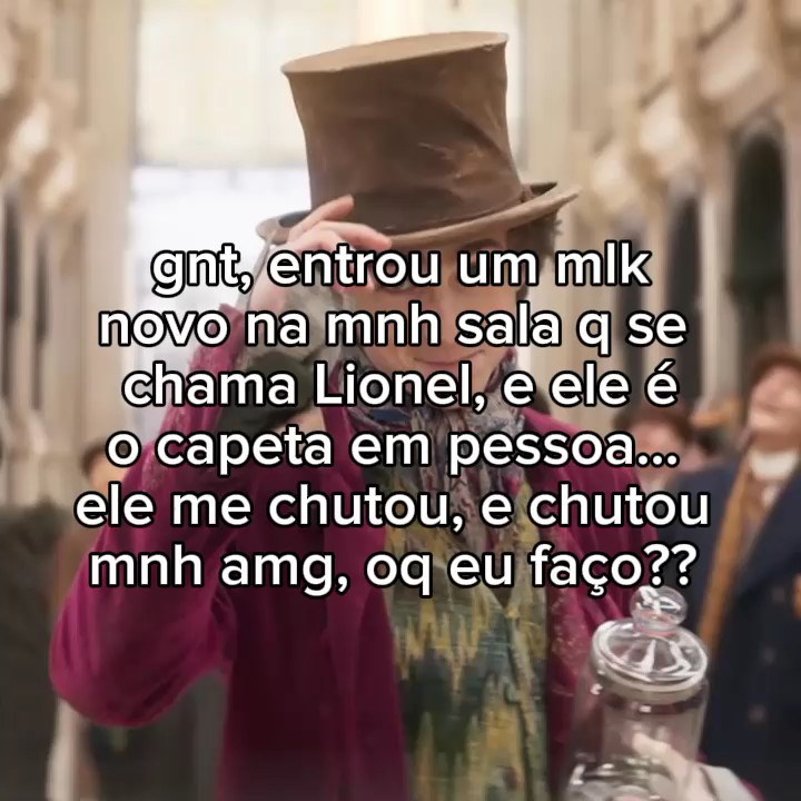 oq eu faço?mlk bost-