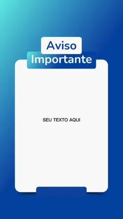 Aviso Importante 