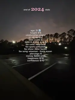 end of 2024 statss 😛